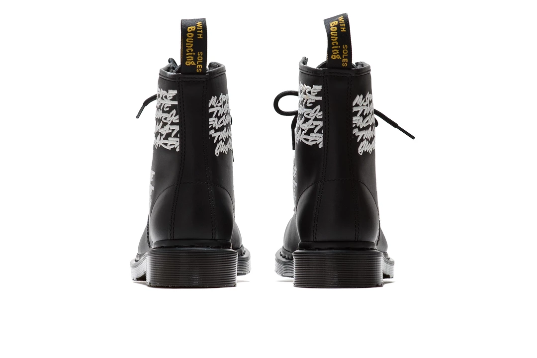 Dr. Martens X Futura Laboratories 1460 EMB - Black 5 Dr. Martens X Futura Laboratories 1460 EMB - Black