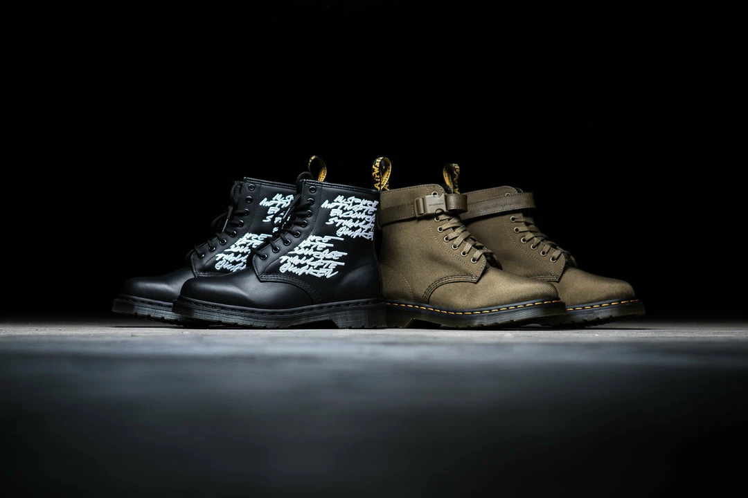 Dr. Martens X Futura Laboratories 1460 EMB - Black 10 Dr. Martens X Futura Laboratories 1460 EMB - Black