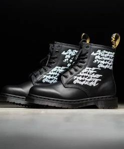 Dr. Martens X Futura Laboratories 1460 EMB - Black 23 Dr. Martens X Futura Laboratories 1460 EMB - Black