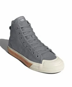 Adidas X Human Made Nizza Hi - Grey Five 8 Adidas X Human Made Nizza Hi - Grey Five