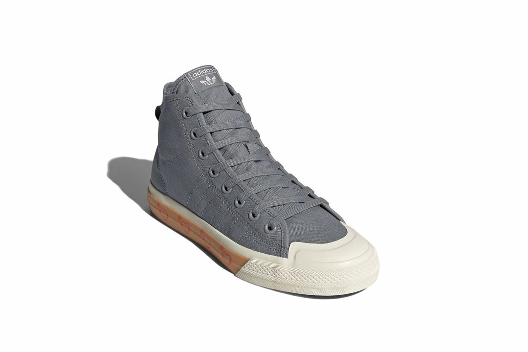 Adidas X Human Made Nizza Hi - Grey Five 4 Adidas X Human Made Nizza Hi - Grey Five