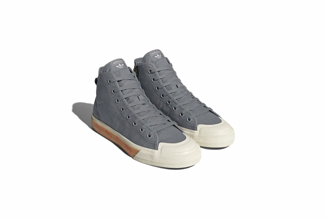 Adidas X Human Made Nizza Hi - Grey Five 5 Adidas X Human Made Nizza Hi - Grey Five