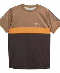 Adidas Human Made Graphic Tee - Cardboard/Tangerine