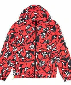 Ice Cream Low Profile Jacket - Black/Red