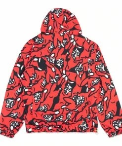Ice Cream Low Profile Jacket - Black/Red