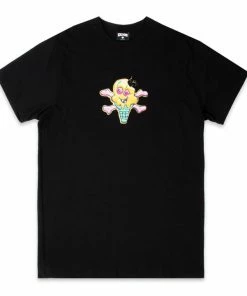 Ice Cream Cookie Tee - Black