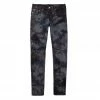 Purple Brand Slim Fit Jeans - Indigo Grey Marble