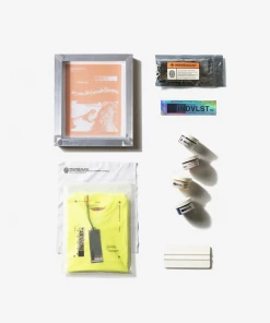 INDVLST 'Think And Become' L/S Lab Kit Tee - Neon