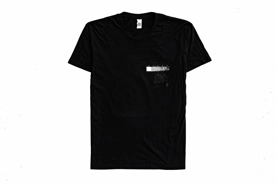 INDVLST 'DNA' Tee - Black 2 INDVLST 'DNA' Tee - Black