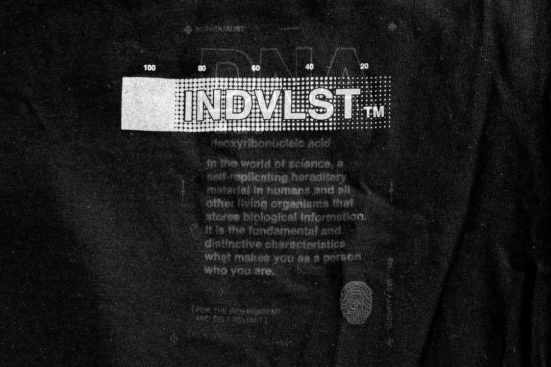 INDVLST 'DNA' Tee - Black 3 INDVLST 'DNA' Tee - Black