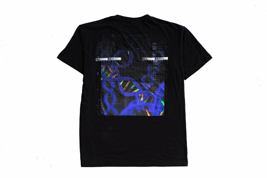 INDVLST 'DNA' Tee - Black 1 INDVLST 'DNA' Tee - Black