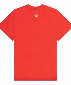 Ice Cream Peace Tee - Tomato Red Latest
