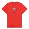 Ice Cream Peace Tee - Tomato Red Latest