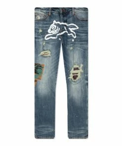 Ice Cream Yoshi Jean - Med Blue Wash