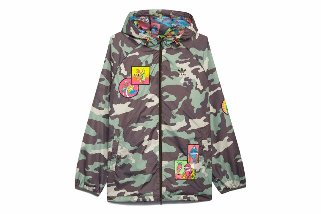 Adidas X Jeremy Scott Windbreaker - Camo/Multi