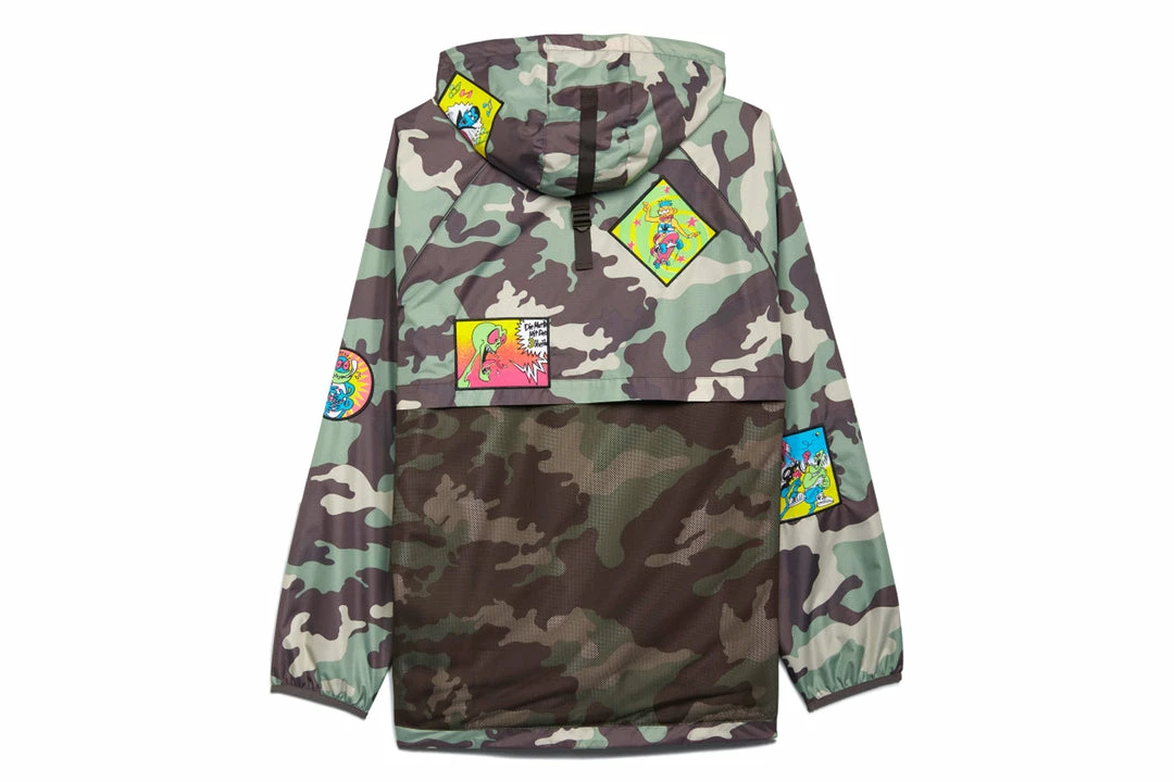 Adidas X Jeremy Scott Windbreaker - Camo/Multi