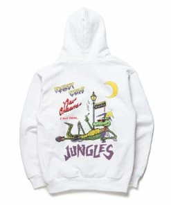 Sneaker Politics Politics X Jungles Party Alligator Hoodie - White