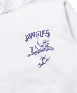 Sneaker Politics Politics X Jungles Party Alligator Hoodie - White