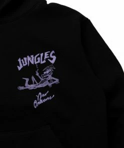 Sneaker Politics Politics X Jungles Party Alligator Hoodie - Black