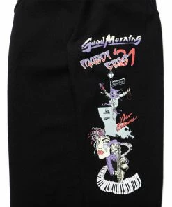 Sneaker Politics Politics X Jungles Good Morning Sweatpants - Black