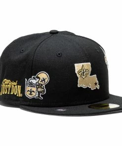 Latest Just Don X New Orleans Saints 59FIFTY Fitted - Black/Gold