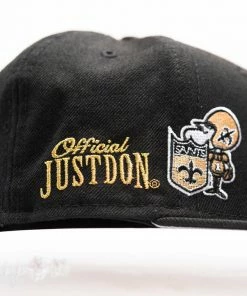 Latest Just Don X New Orleans Saints 59FIFTY Fitted - Black/Gold
