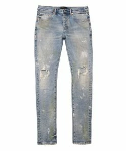 Purple Brand Slim Fit Jeans - Light Blue Vintage