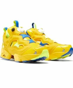 Reebok X 'Minion' Instapump Fury - Primal Yellow/Solar Yellow/Humble Blue