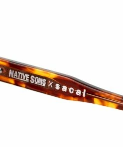 Latest Native Sons / Sacai 'Cornell' Shield Set - Brown Tort / White Gold / Dusty Rose