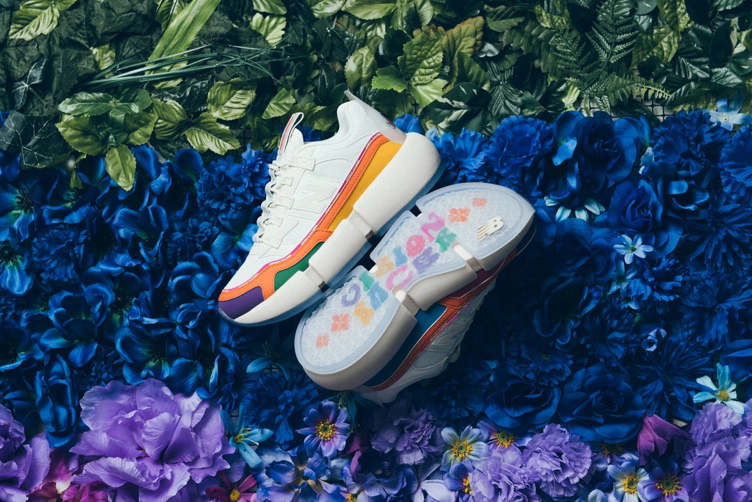 Jaden Smith X New Balance Vision Racer - Sea Salt/Storm Blue 3 Jaden Smith X New Balance Vision Racer - Sea Salt/Storm Blue