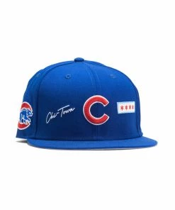 New Era Chicago Cubs Quickturn Fitted Hat - Blue/White/Red