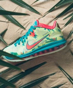 Latest Nike LeBron 9 Low - White Lime/Bright Mango/New Green