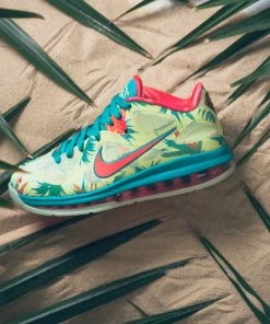 Latest Nike LeBron 9 Low - White Lime/Bright Mango/New Green