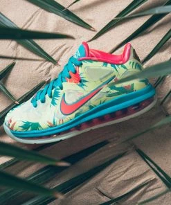 Latest Nike LeBron 9 Low - White Lime/Bright Mango/New Green