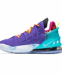 Nike LeBron XVIII 'Best 10-18' - Psychadelic Purple/Black/Multi