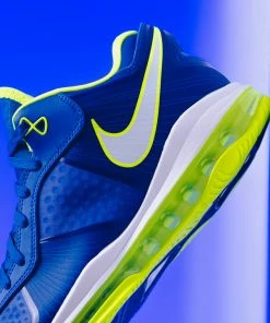 Nike LeBron 8 V/2 Low - Treasure Blue/White/Black