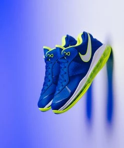 Nike LeBron 8 V/2 Low - Treasure Blue/White/Black