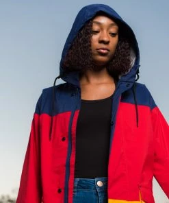 WMNS Nike Parka - Midnight Navy/University Red/University Gold