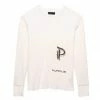 Purple Brand Reflective Stitch Crew - Off White Scorpion
