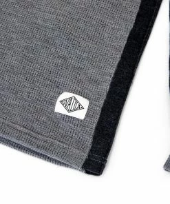 Ovadia & Sons 'Zack Thermal Henley Sweater' - Heather Grey Apparel