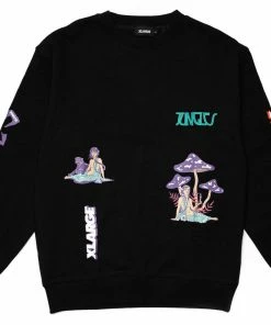 Jungles Woman Crewneck - Black