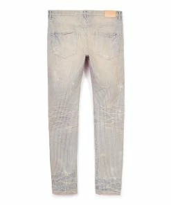 Purple Brand Low Rise Skinny Jean - Hickory Stripe Vintage Blowout