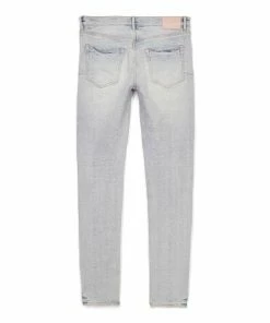 Purple Brand Low Rise Skinny Jean - Superlight Indigo Jacquard Monogram