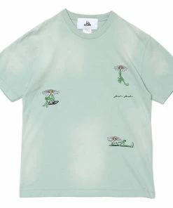 Jungles Lazy Daizy Tee - Silt Green