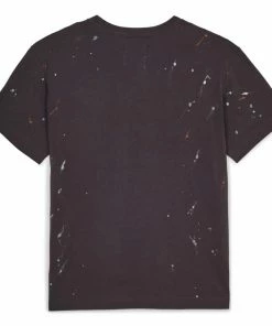 Purple Brand Stencil Logo W/ Paint - Black