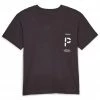 Purple Brand Stencil P Tee - Black
