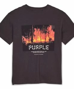 Purple Brand Seasons Tee - Black