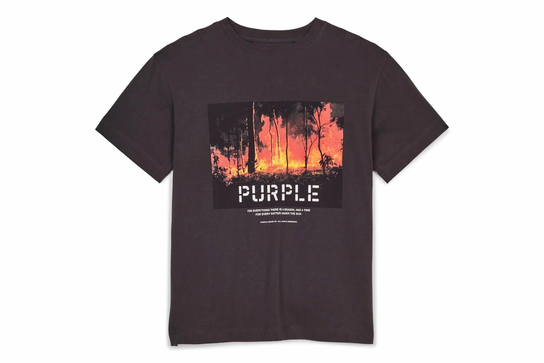 Purple Brand Seasons Tee - Black 1 Purple Brand Seasons Tee - Black