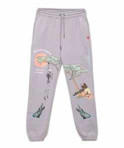 Jungles For Every Problem Trackpants - Raindrops