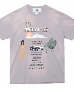 Jungles Feel The Niceness Tee - Raindrops